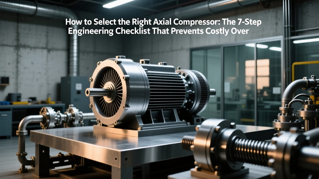 How to Select the Right Axial Compressor: The 7-Step Engineering Checklist That Prevents Costly Oversizing, Material Failure, and Efficiency Collapse in Gas Turbines & Refinery Air Systems
