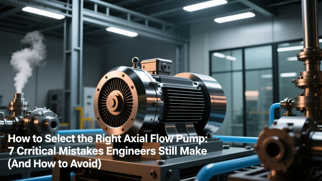 How to Select the Right Axial Flow Pump: 7 Critical Mistakes Engineers Still Make (And How to Avoid Costly NPSH Failures, Efficiency Losses, and System Cavitation)