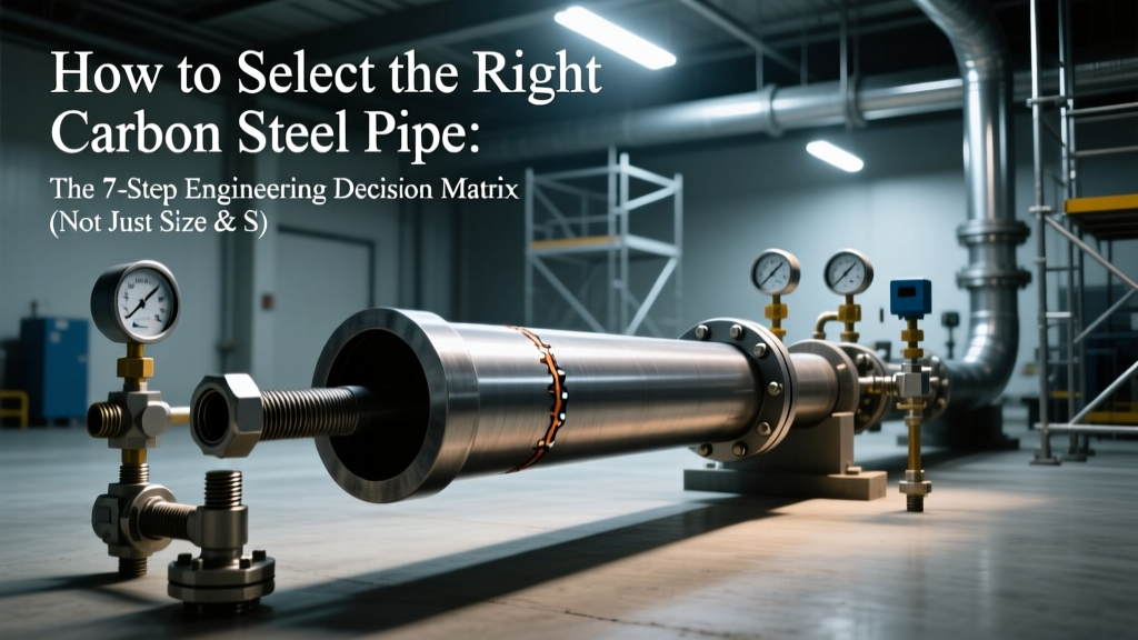 How to Select the Right Carbon Steel Pipe: The 7-Step Engineering Decision Matrix (Not Just Size & Schedule) — Avoid Costly Failures in High-Temp, High-Pressure, or Corrosive Service