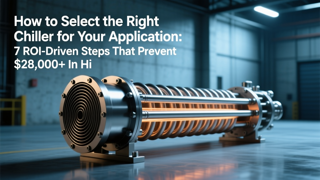 How to Select the Right Chiller for Your Application: 7 ROI-Driven Steps That Prevent $28,000+ in Hidden Lifetime Costs (Based on Real Plant Data)