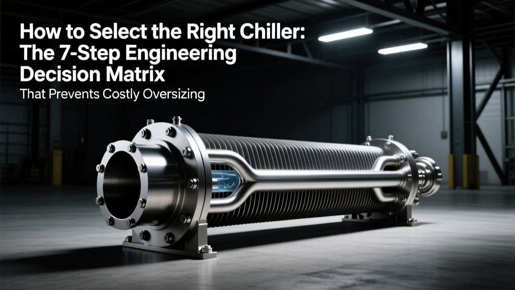 How to Select the Right Chiller: The 7-Step Engineering Decision Matrix That Prevents Costly Oversizing, Corrosion Failures, and 23% Efficiency Loss (Backed by ASHRAE 90.1 & ISO 50001 Benchmarks)