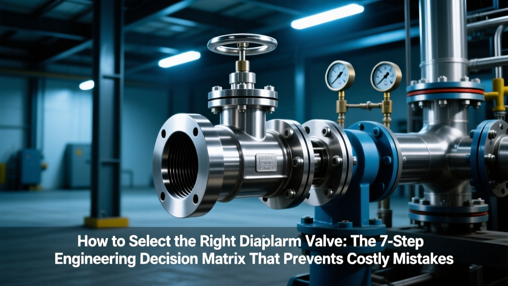 How to Select the Right Diaphragm Valve: The 7-Step Engineering Decision Matrix That Prevents Costly Process Failures (Backed by API 602 & ISO 15848 Data)