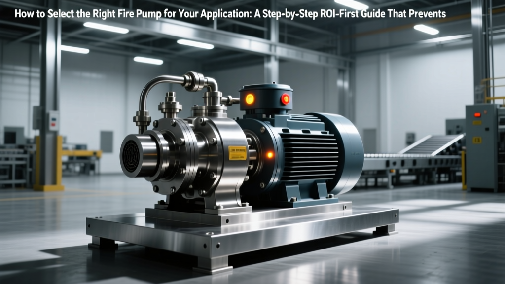 How to Select the Right Fire Pump for Your Application: A Step-by-Step ROI-First Guide That Prevents $28K+ in Hidden Lifetime Costs (NFPA 20–Compliant, Budget-Aware, Environment-Smart)