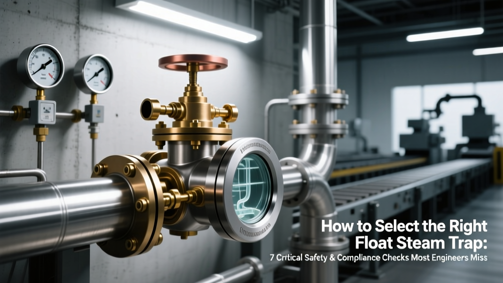 How to Select the Right Float Steam Trap: 7 Critical Safety & Compliance Checks Most Engineers Miss — Avoid Catastrophic Condensate Backup, OSHA Violations, and API 581 Nonconformance