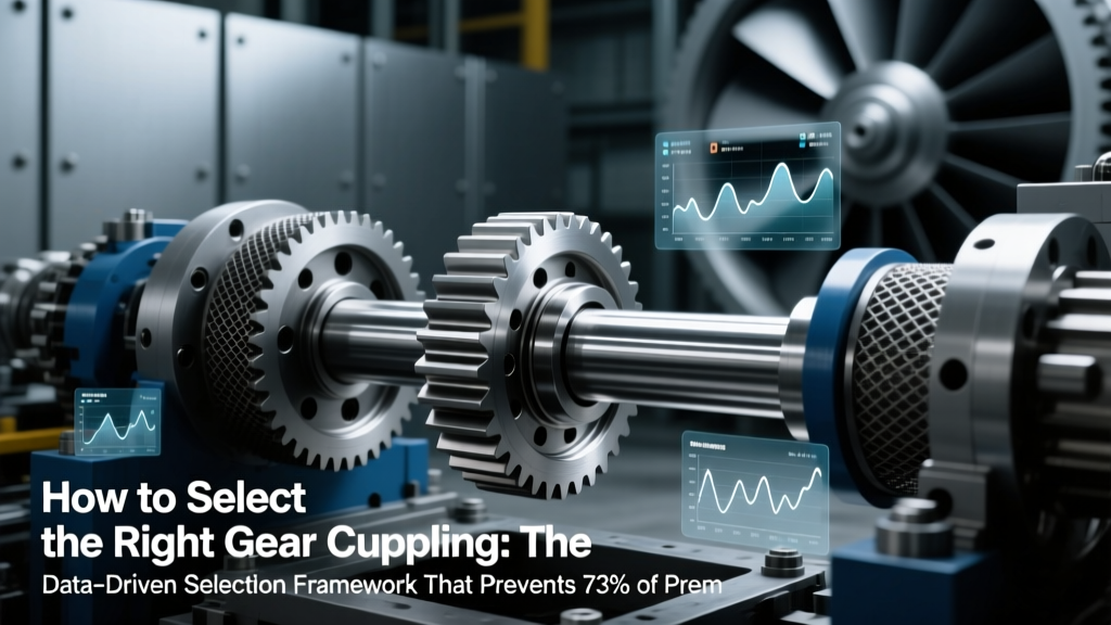 How to Select the Right Gear Coupling: The Data-Driven Selection Framework That Prevents 73% of Premature Failure Cases (Based on 2023 API RP 14E & ISO 10441 Field Audit Data)