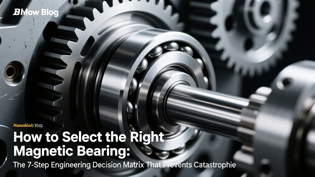 How to Select the Right Magnetic Bearing: The 7-Step Engineering Decision Matrix That Prevents Catastrophic Rotor Instability (and Why 68% of Failed Installations Skip Step #3)