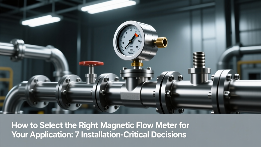 How to Select the Right Magnetic Flow Meter for Your Application: 7 Installation-Critical Decisions You’ll Regret Skipping (Even If Your Specs Look Perfect on Paper)