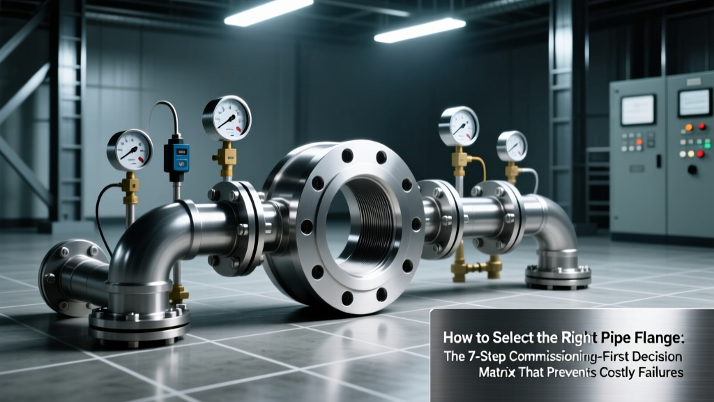 How to Select the Right Pipe Flange: The 7-Step Commissioning-First Decision Matrix That Prevents Costly Field Re-Routing, Gasket Blowouts, and ASME B31.3 Non-Compliance (Free Flange Selection Flowchart Included)