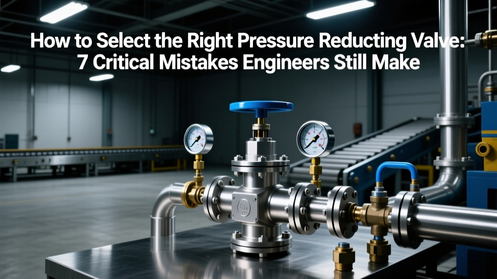 How to Select the Right Pressure Reducing Valve: 7 Critical Mistakes Engineers Still Make (And How Modern Smart Valves Fix Them Before Failure)