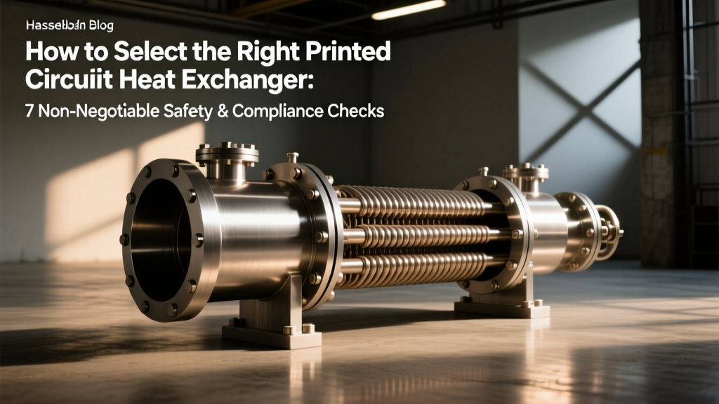 How to Select the Right Printed Circuit Heat Exchanger: 7 Non-Negotiable Safety & Compliance Checks Most Engineers Overlook (TEMA, ASME BPVC, and Fouling-Resilient Design Included)