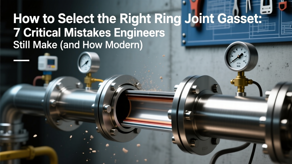 How to Select the Right Ring Joint Gasket: 7 Critical Mistakes Engineers Still Make (and How Modern Material Science + API RP 17B Validation Fixes Them)