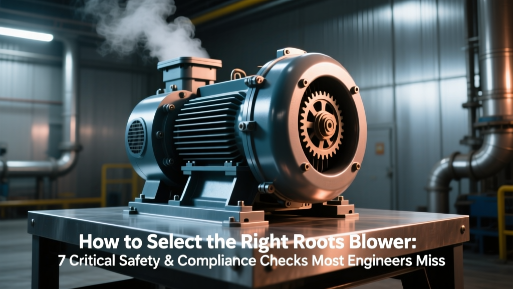 How to Select the Right Roots Blower: 7 Critical Safety & Compliance Checks Most Engineers Miss (Before Pressure, Flow, or Cost Even Matter)