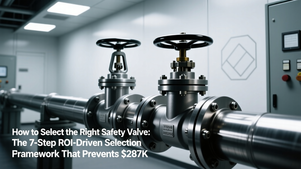 How to Select the Right Safety Valve: The 7-Step ROI-Driven Selection Framework That Prevents $287K in Hidden Costs (Sizing, Materials, Certs & Real-World Failure Analysis Included)