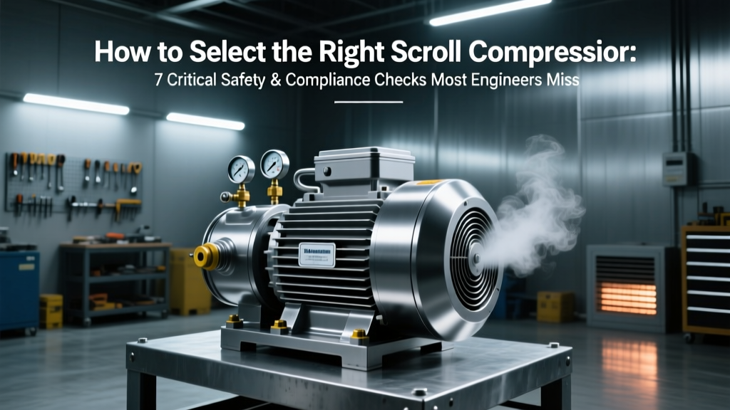 How to Select the Right Scroll Compressor: 7 Critical Safety & Compliance Checks Most Engineers Miss (Sizing, Material Compatibility, and Real-World Application Fit Included)