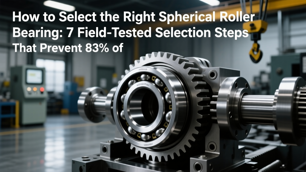 How to Select the Right Spherical Roller Bearing: 7 Field-Tested Selection Steps That Prevent 83% of Premature Failures (Based on ISO 281 Life Calculations & Real Plant Failure Forensics)
