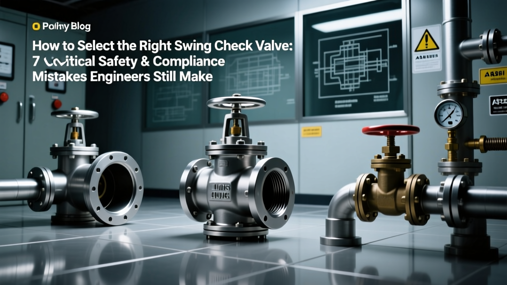 How to Select the Right Swing Check Valve: 7 Critical Safety & Compliance Mistakes Engineers Still Make (And How to Avoid Them Before Your Next P&ID Review)