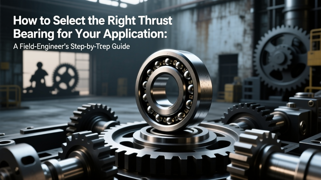 How to Select the Right Thrust Bearing for Your Application: A Field-Engineer’s Step-by-Step Guide That Prevents Costly Installation Failures (Not Just Catalog Matching)