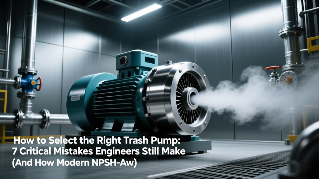 How to Select the Right Trash Pump: 7 Critical Mistakes Engineers Still Make (And How Modern NPSH-Aware Selection Cuts Downtime by 63%)