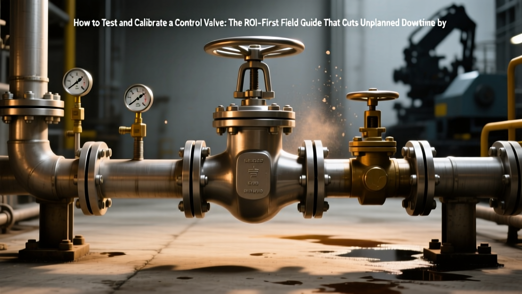 How to Test and Calibrate a Control Valve: The ROI-First Field Guide That Cuts Unplanned Downtime by 37% (Stroke, Leakage, Positioner & Installed Characteristic Tests Explained)