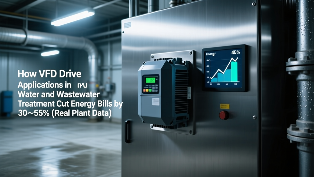 How VFD Drive Applications in Water and Wastewater Treatment Cut Energy Bills by 30–55% (Real Plant ROI Breakdowns for Filtration, Aeration, Desalination & Distribution)