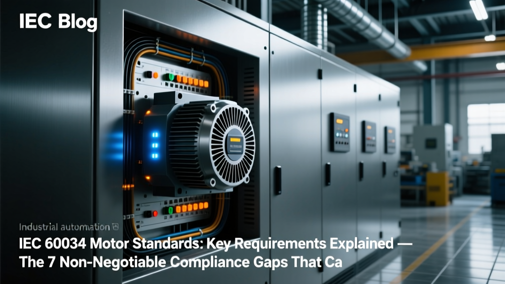 IEC 60034 Motor Standards: Key Requirements Explained — The 7 Non-Negotiable Compliance Gaps That Cause 83% of Failed CE Marking Audits (and How to Fix Them in Under 90 Minutes)
