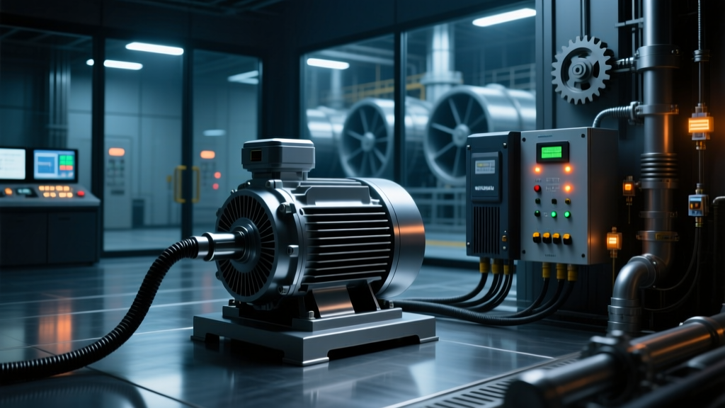 Induction Motor Applications in Power Generation: Why 73% of Auxiliary Systems in Thermal & Nuclear Plants Rely on Induction Motors (Not Synchronous)—And How Renewable Plants Are Adapting Their Selection Criteria for Harsh Environments