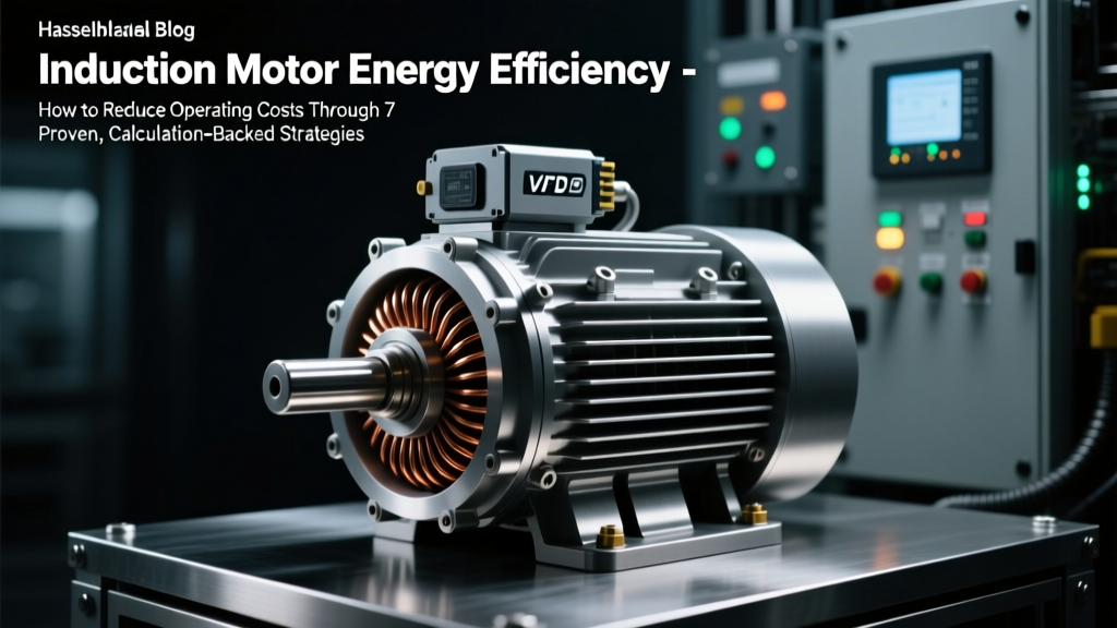 Induction Motor Energy Efficiency: How to Reduce Operating Costs — 7 Proven, Calculation-Backed Strategies That Cut kWh Use by 18–42% (VFD Sizing Errors Alone Waste $3,200/yr on a 50 HP Motor)