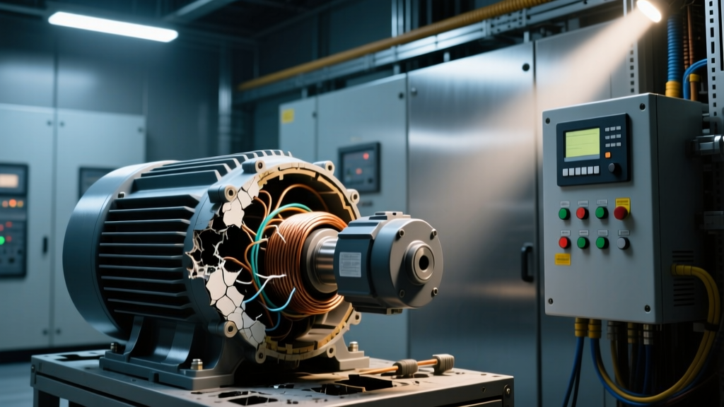 Induction Motor Insulation Failure: 7 Installation & Commissioning Mistakes That Trigger Winding Breakdown Before First Load — And Exactly How to Catch & Fix Them in 48 Hours