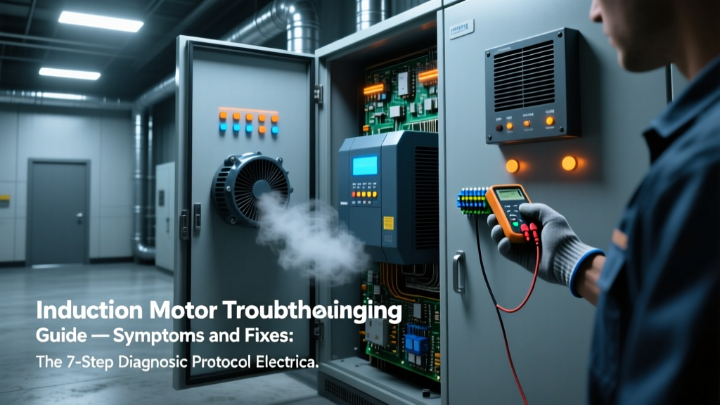 Induction Motor Troubleshooting Guide: Symptoms and Fixes — The 7-Step Diagnostic Protocol Electrical Engineers Use to Cut Downtime by 63% (Backed by IEEE 112 & NEMA MG-1 Data)