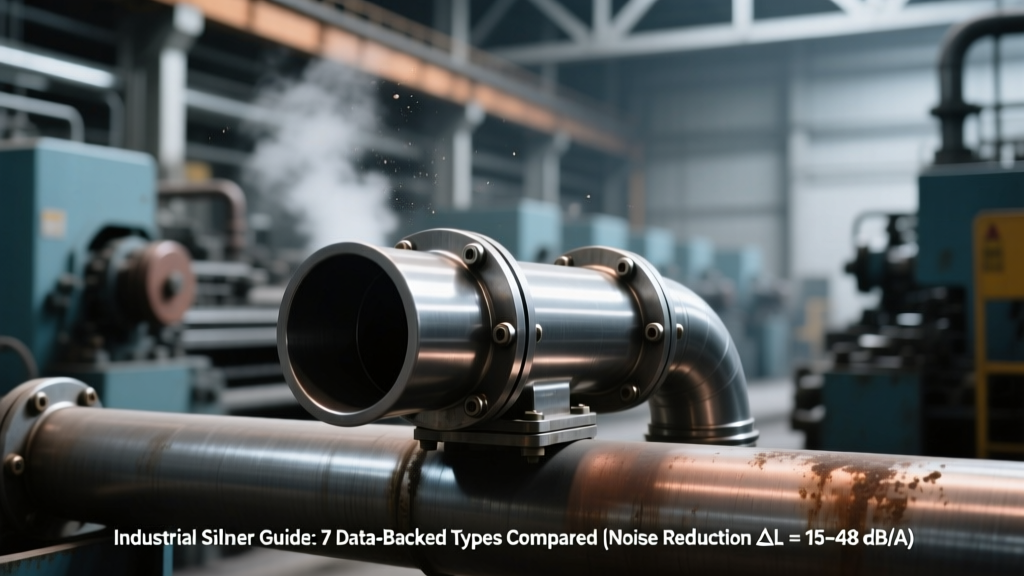 Industrial Silencer Guide: 7 Data-Backed Types Compared (Noise Reduction ΔL = 15–48 dB(A)), Real-World Efficiency Metrics, and Why 62% of Plant Engineers Over-Specify Flow Resistance — Avoid Costly Mistakes