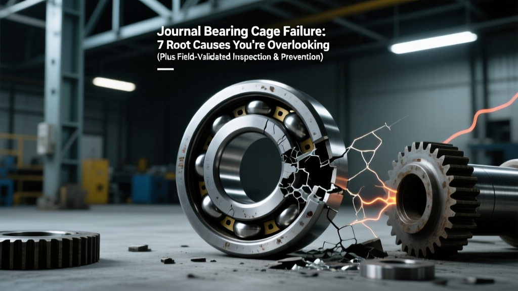 Journal Bearing Cage Failure: 7 Root Causes You’re Overlooking (Plus Field-Validated Inspection & Prevention Tactics for SKF, Timken, and Waukesha Bearings)