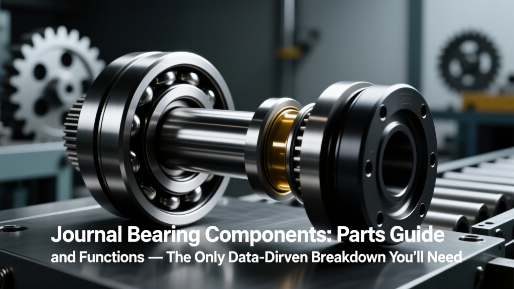 Journal Bearing Components: Parts Guide and Functions — The Only Data-Driven Breakdown You’ll Need (ISO 281 Life Calculations, Failure Root Causes, & Real-World Spec Benchmarks)