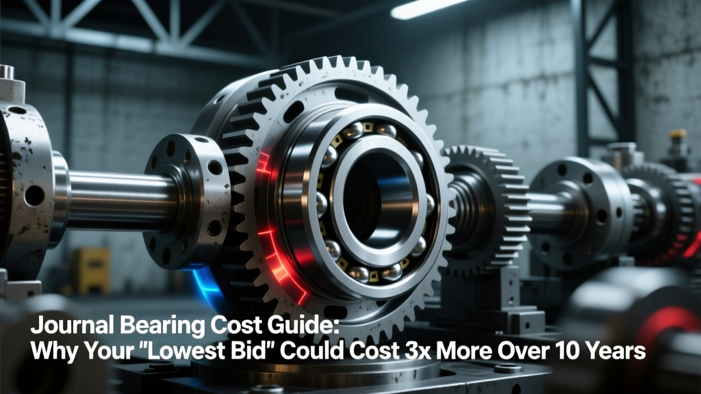 Journal Bearing Cost Guide: Why Your 'Lowest Bid' Could Cost 3x More Over 10 Years (Energy Waste, Lubrication Loss & Hidden Downtime Explained)