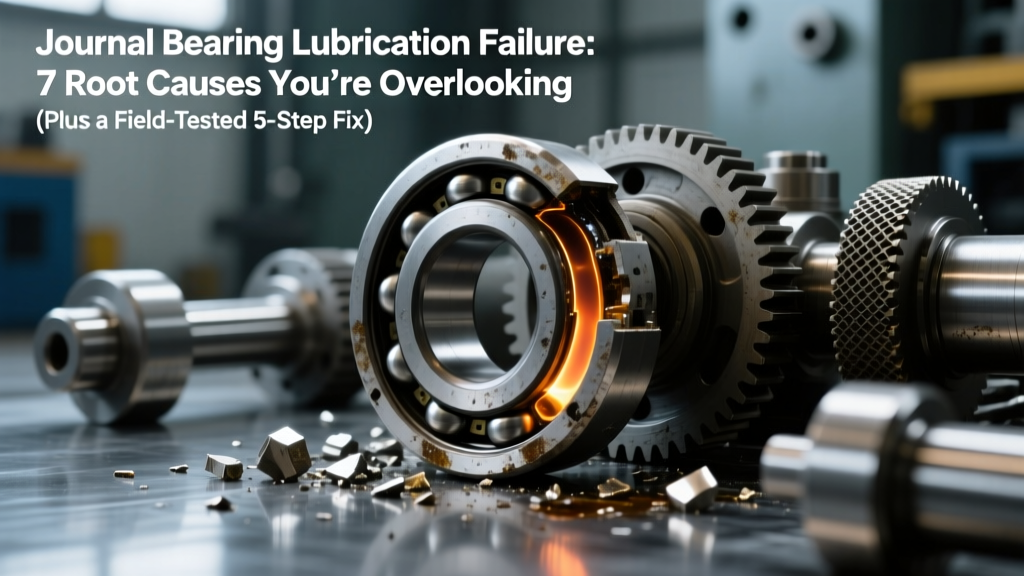 Journal Bearing Lubrication Failure: 7 Root Causes You’re Overlooking (Plus a Field-Tested 5-Step Diagnostic Protocol That Cuts Downtime by 63% — Based on 2023 API RP 686 Case Data)