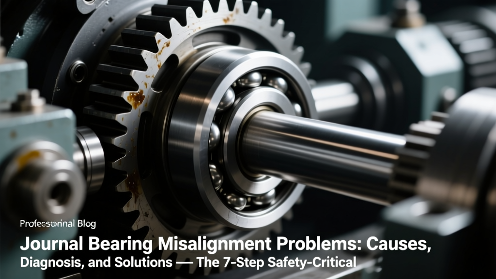 Journal Bearing Misalignment Problems: Causes, Diagnosis, and Solutions — The 7-Step Safety-Critical Diagnostic Protocol That Prevents Catastrophic Failure (and OSHA Noncompliance) in Rotating Equipment