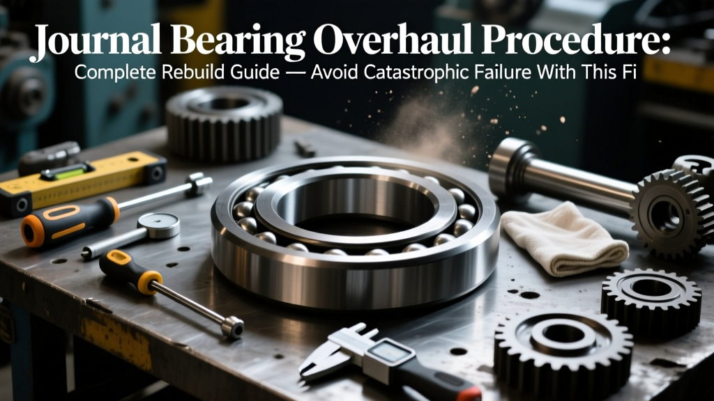 Journal Bearing Overhaul Procedure: Complete Rebuild Guide — Avoid Catastrophic Failure With This Field-Tested 7-Phase Protocol (Used by Power Plant Tribologists to Extend Bearing Life 3.2× Beyond ISO 281 Predictions)