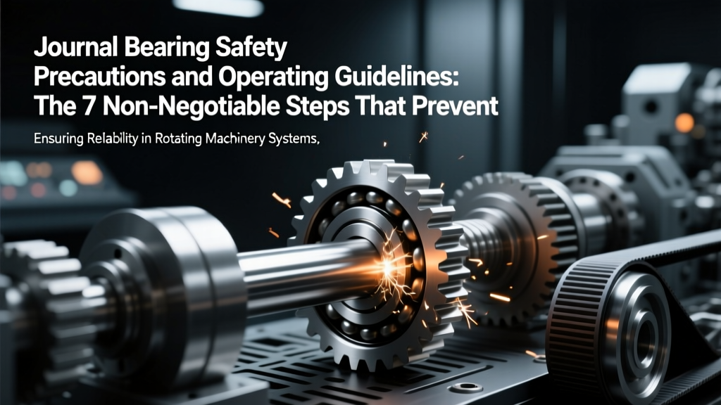 Journal Bearing Safety Precautions and Operating Guidelines: The 7 Non-Negotiable Steps That Prevent $287K in Unplanned Downtime (and Why Skipping #4 Triggers OSHA Violations)