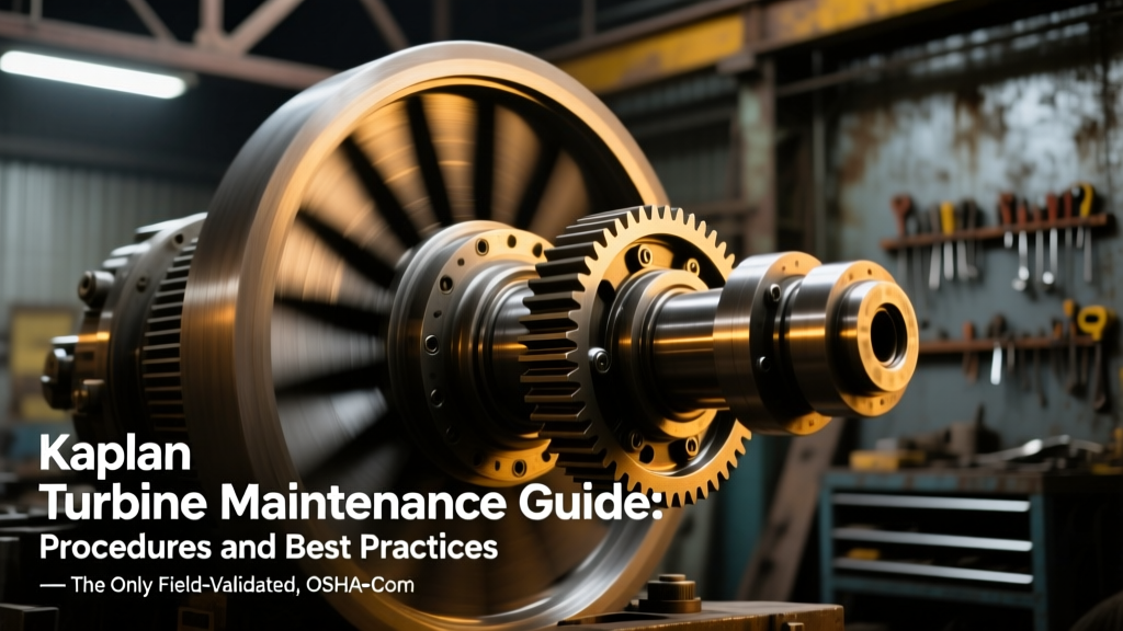 Kaplan Turbine Maintenance Guide: Procedures and Best Practices — The Only Field-Validated, OSHA-Compliant Maintenance Protocol Power Engineers Use to Prevent Catastrophic Cavitation Failures & Extend Service Life by 40%+