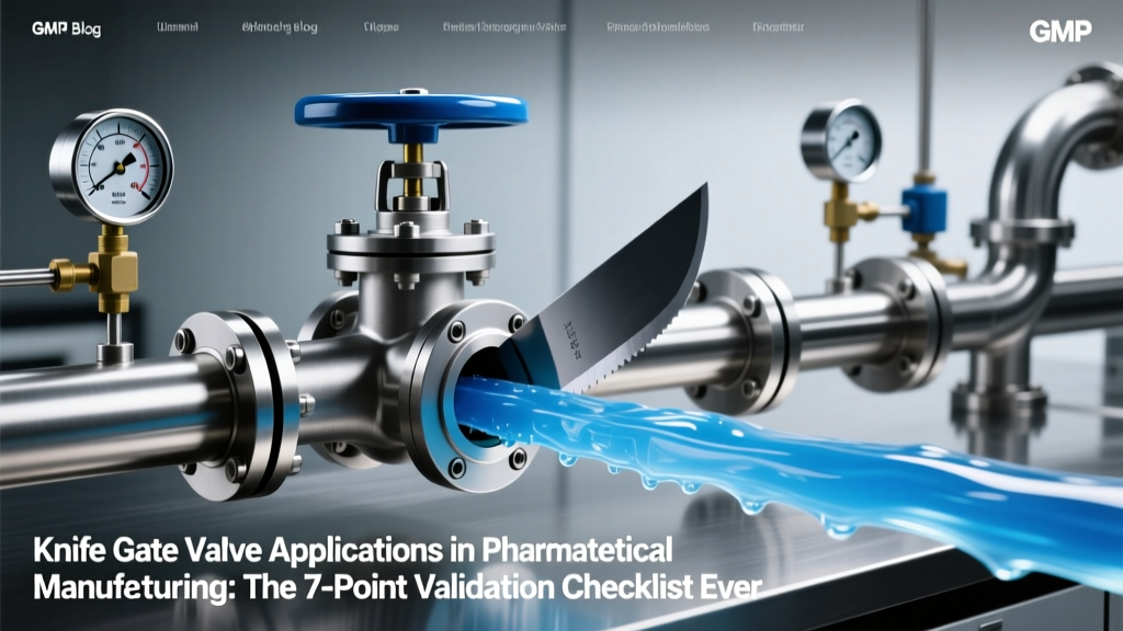 Knife Gate Valve Applications in Pharmaceutical Manufacturing: The 7-Point Validation Checklist Every Bioprocess Engineer Overlooks (And Why 3 Out of 5 Sterile Failures Trace Back to Valve Selection)