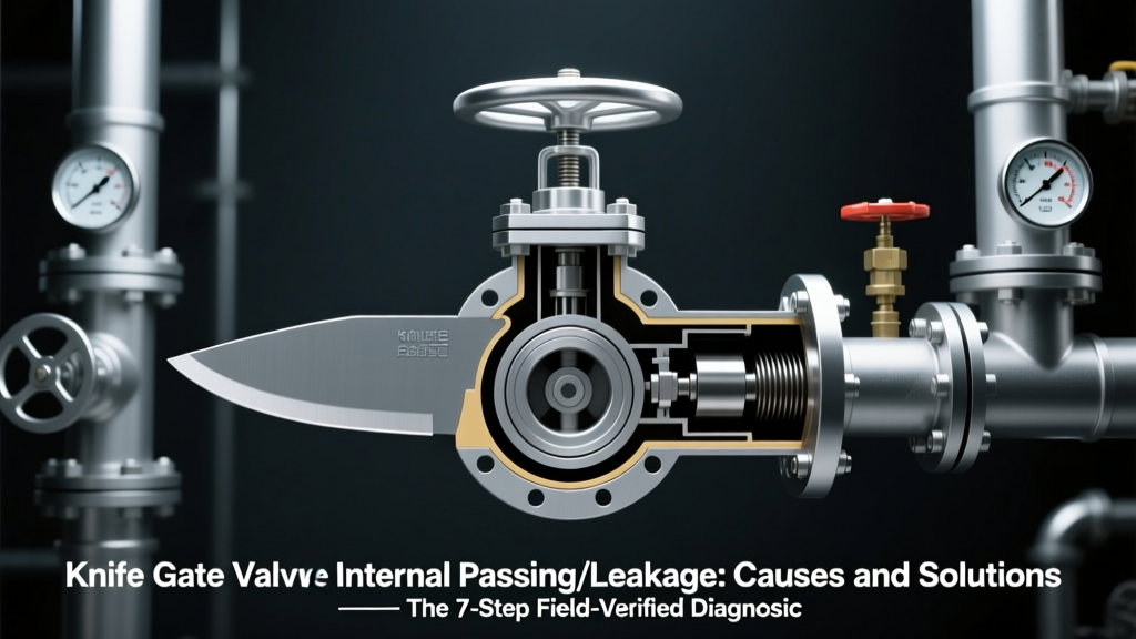 Knife Gate Valve Internal Passing/Leakage: Causes and Solutions — The 7-Step Field-Verified Diagnostic & Repair Checklist That Stops Unplanned Downtime (No Guesswork, No Replacements Unless Necessary)