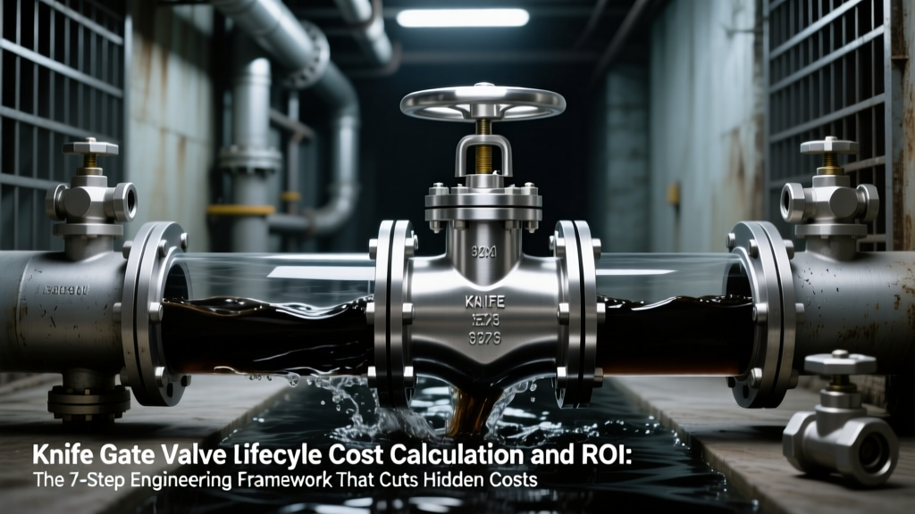 Knife Gate Valve Lifecycle Cost Calculation and ROI: The 7-Step Engineering Framework That Cuts Hidden Costs by 38% (Energy, Maintenance & Replacement Planning Included)