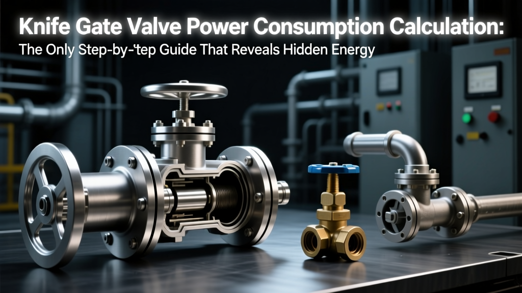 Knife Gate Valve Power Consumption Calculation: The Only Step-by-Step Guide That Reveals Hidden Energy Waste (With Real Cv Data, Unit Conversion Checks, and ROI-Driven Optimization Tactics You’re Missing)