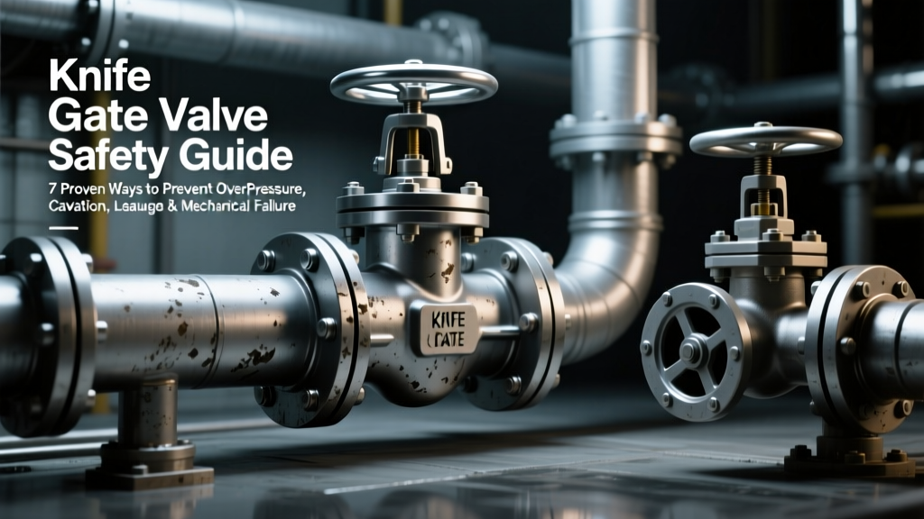 Knife Gate Valve Safety Guide: 7 Proven Ways to Prevent Overpressure, Cavitation, Leakage & Mechanical Failure — Avoid $28K+ Downtime, OSHA Violations, and Catastrophic Seal Ruptures