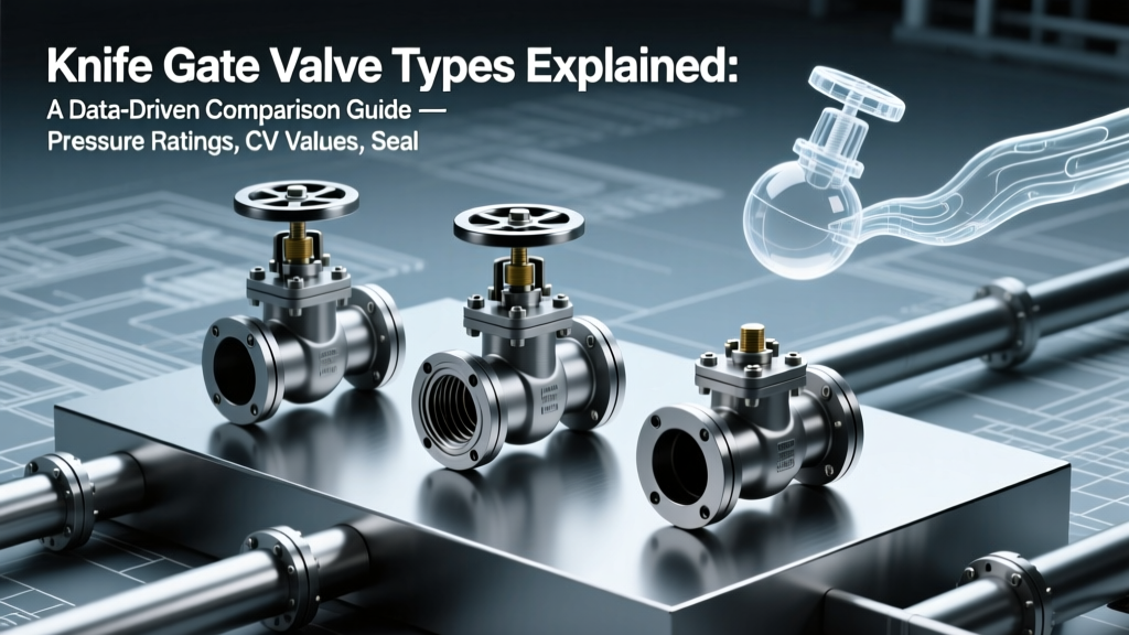 Knife Gate Valve Types Explained: A Data-Driven Comparison Guide — Pressure Ratings, Cv Values, Seal Life, and Real-World Application Fit (Not Just Marketing Claims)