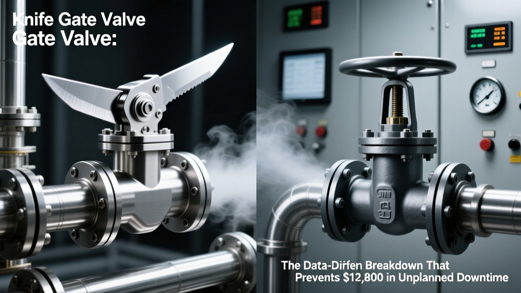 Knife Gate Valve vs Gate Valve: The Data-Driven Breakdown That Prevents $12,800 in Unplanned Downtime (and Why 63% of Engineers Pick Wrong on Slurry Systems)