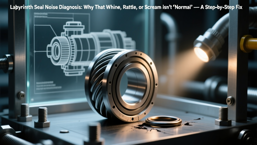 Labyrinth Seal Noise Diagnosis: Why That Whine, Rattle, or Scream Isn’t ‘Normal’ — A Step-by-Step Field Guide Used by API 682-Certified Sealing Engineers to Pinpoint Root Cause in Under 90 Minutes