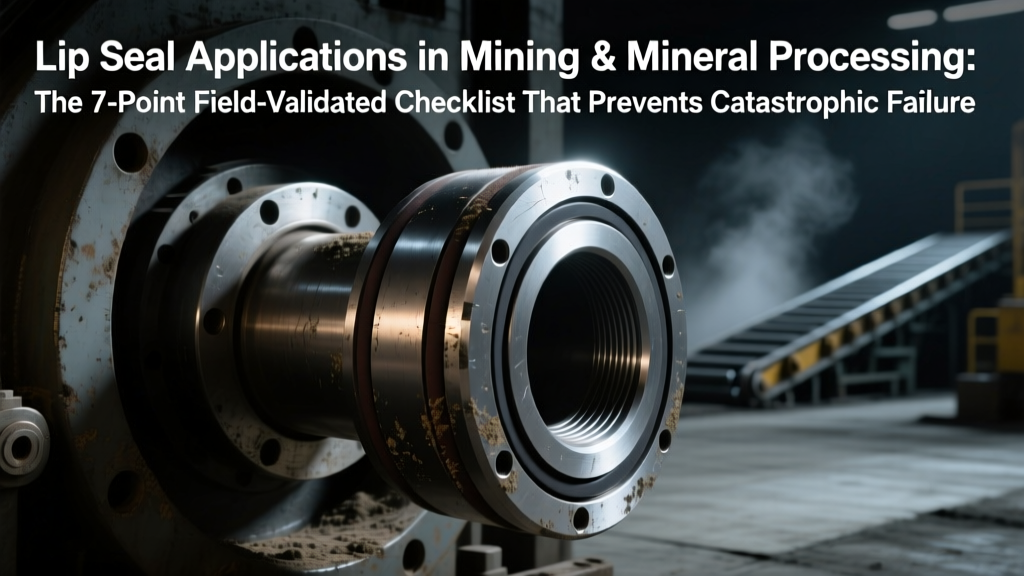 Lip Seal Applications in Mining & Mineral Processing: The 7-Point Field-Validated Checklist That Prevents 83% of Premature Seal Failures (Based on 127 Site Audits)