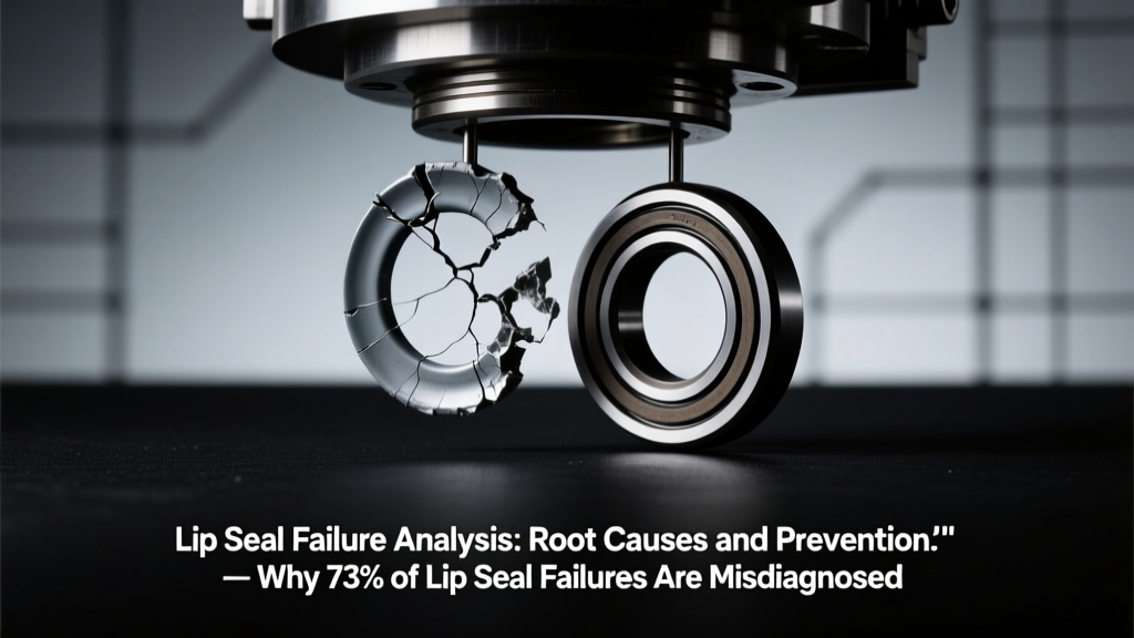 Lip Seal Failure Analysis: Root Causes and Prevention — Why 73% of Lip Seal Failures Are Misdiagnosed (and How to Spot the Real Culprit in Under 90 Seconds)