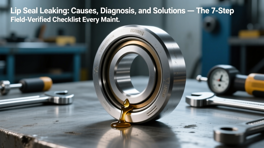 Lip Seal Leaking: Causes, Diagnosis, and Solutions — The 7-Step Field-Verified Checklist Every Maintenance Tech Uses (Before Calling a Specialist)