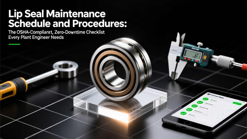 Lip Seal Maintenance Schedule and Procedures: The OSHA-Compliant, Zero-Downtime Checklist Every Maintenance Engineer Needs (Daily → Quarterly → Overhaul)